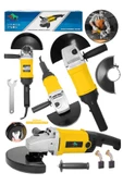 DAFLONG Büyük Boy 180mm Taşlama Makinesi Metal Kesme Spiral Jet Taşı 180mm Taş-SARI - 1