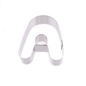 Kek Kurabiye Ve Pasta Kalıbı Metal A Harfİ Büyük Boy Alfabe 8.5 CM - 1