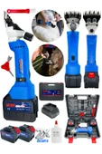 DAFLONG Güçlendirilmiş Adaptörlü Yeni Nesil Koyun Kırkma Makina 4saat Şarj Ve Elektirikli - 1