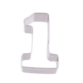 Kek Kurabiye Ve Pasta Kalıbı Metal 1 Sayı Büyük Boy Rakam 8.5 CM - 1