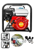 DAFLONG iTALY STYLE  Alman Motor Yüksek Basınç 6,5 Hp Bakır Sargılı 3 Inc Benzinli Su Motoru - 2