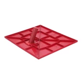 Saplı Plastik Sıvacı Küreği Harç Duvar Beton Sıva Yayma 44x36 cm Boyutunda Plastik Sap - 5