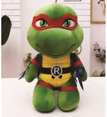 Dörtlü Set Ninja Kaplumbağalar 35 Cm Peluş 4'lü Set - 4