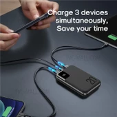 Joyroom JR-QP190 Mini 20W Dijital Ekran 10000mAh Taşınabilir Şarj Cihazı - 3