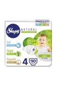 Sleepy Natural Bebek Bezi 4 Numara Maxi 90 Adet (7-14 Kg) - 1