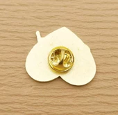 Pembe Kalp Broş - 2