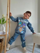 ERKEK ÇOCUK POKEMON MODELLİ 3 İPLİK ŞARDONLU EŞOFMAN TAKIMI - 2