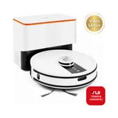 S7 Plus Akıllı Çöp Istasyonlu Robot Vacuum & Mop Süpürge Beyaz(Yui Türkiye Garantili) - 1