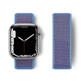 Apple Watch 45mm Hasırlı Cırtcırtlı Kordon - 5