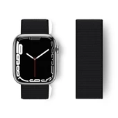 Apple Watch 45mm Hasırlı Cırtcırtlı Kordon - 6