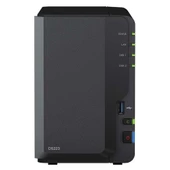 Synology DS223A5 2GB 10TBHDD 2x3.5" SATA Desteği RAID(0-1) NAS Depolama Ünitesi thumbnail 1