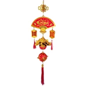 Feng Shui Yelpaze Hayat Ağacı Şans Ve Bereket Askılık 80 cm thumbnail 1