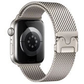 Apple Watch 40mm Uyumlu Metal Hasır Kordon KRD-121 - 2