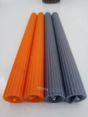 qosrix Yılbaşı Özel Serisi 4'lü Turuncu Gri Şamdan Doğal Kokulu Soya Mumu Yeni Yıl Noel Uzun Çubuk Konik Mum thumbnail 6