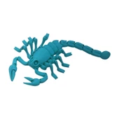 3d Hareketli Akrep Figürlü Oyuncak -Turkuaz thumbnail 2