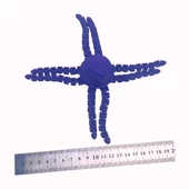 3d Hareketli Deniz Anası Oyuncak & Masa Dekoru -Mor thumbnail 5