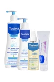 MUSTELA YENİDOĞAN ŞAMP. 500ML+ HYDRA BEBE 300ML + 100ML BEBEK YAĞI + 100ML PİŞİK KREMİ - 1