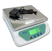 TS-500 Dijital Terazi - LCD Ekran, Dara Alma, Sayım Fonksiyonlu, Yüksek Hassasiyetli Tartım Cihazı - 3
