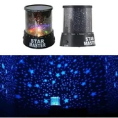 Star Master Pilli Gökyüzü Projeksiyonlu Led Renkli Yıldızlı Tavan Işık Yansıtma Gece Lambası - 6