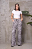Leopar bol paça pantolon 898810 - 1