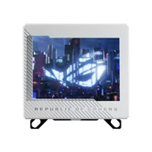 Asus Rog Ryujın Iıı Wb Cpu Su Bloğu Tam Renkli 3.5" Lcd Ekran Gömülü Vrm Fanı 178 Mikro Soğutma Kanadı Ve Bakır Alaşımlı Soğuk Plaka Soğutma Teknolojisi İle Asetek Ve Rog Bağlantı Parçaları Beyaz thumbnail 4