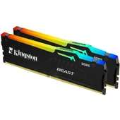 KINGSTON 32GB (2X 16GB) DDR5 6400MHZ CL32 RGB DUAL KIT PC RAM BEAST EXPO KF564C32BBEAK2-32TR - 2