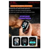 Watch 10 Series HK10 Pro+ Plus Amoled G-Sensör Akıllı Saat Çift Kordon Yapay Zeka Kulaklık Eşleme Çağrı Cevaplama - 3