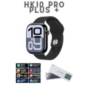 Watch 10 Series HK10 Pro+ Plus Amoled G-Sensör Akıllı Saat Çift Kordon Yapay Zeka Kulaklık Eşleme Çağrı Cevaplama - 2