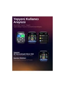 HK10 Pro A Watch 10 Serisi Amoled Ekran Akıllı Saat Yapay Zeka Çağrı Cevaplama Bildirim Okuma - 4