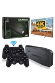 Gaming Retro Atari Taşınabilir Kablosuz Çift Oyun Kolu 20000 Oyun Destekli Game Stick - 2