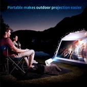 4K Android Oyun Konsollu Taşınabilir Ultra Hd LCD LED Projeksiyon Dolby Audio Destekli - 11