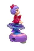 Rotate Girl Pilli Müzikli Işıklı Dans Eden Bebek 22Cm - 2