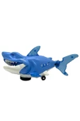Sesli Işıklı Çarp Dön Şarkı Söyleyen Köpek Balığı Shark 27Cm Mavi - 1