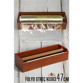 ModaCar 47 Cm Ahşap Streçlik Folyo Ve Streç Film Kesici - 1