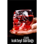 ModaCar Kokteyl Bardağı Kurukafa Cam - 1