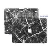 Macbook Pro Kılıf 13 inç F.Marble (Eski HDMI'lı Model 2012-2015) A1425 A1502 ile Uyumlu - 3
