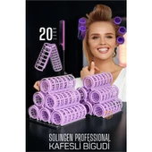 ModaCar Kafes Gece Bigudisi 2.5 cm 20 Adet Solingen Professional - 1