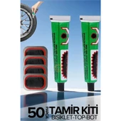 ModaCar Lastik Yaması 50 li Set Bisiklet Top Bot - 1