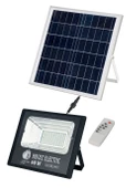 HOROZ Tiger 100W Solar Ledli Projektör 6400K Beyaz Işık - 1