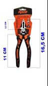 RICO Profesyonel Elektrikçi Kombine Pense 160mm 6" - 2