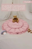 MORDESİGN Bebek Yatağı ve Oyun Halısı, Babynest, Yenidoğan Oyun Halısı, Açılır/Kapanır Yatak, Bloom Serisi - 6