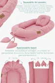 MORDESİGN Babynest Ortopedik Bebek Yatağı, Anne Yanı Bebek Yatağı, Ergonomik Tasarım, Morremix Serisi - 3
