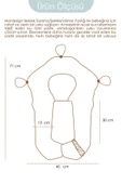 MORDESİGN Moresleep 2'si 1 arada Bebek Sarılma ve Şekillendirme Yastığı, Düz Kafa Yastığı,Pamuklu,Uyku Yastığı - 5