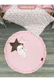 MORDESİGN Bebek/Çocuk Oyun Halısı, Yenidoğan Emekleme Pedi, Aktivite Matı, Çok Amaçlı Minder, Kampçı Serisi - 5