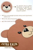 MORDESİGN Bebek/Çocuk Oyun Halısı, Yenidoğan Emekleme Pedi, Aktivite Oyun Matı, Morbear Serisi - 5
