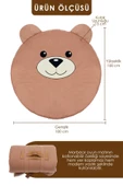 MORDESİGN Bebek/Çocuk Oyun Halısı, Yenidoğan Emekleme Pedi, Aktivite Oyun Matı, Morbear Serisi - 2