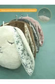 MORDESİGN Peluş Tavşan Yastık, Sevimli Tavşan Nakışlı Kırlent, Peluş Tavşan Oyuncak, Morbunny Seri - 3