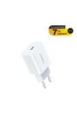 20w Type C Çıkışlı Pd Yüksek Hızlı Şarj Cihazı Beyaz Pd-5005 - 1