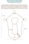 MORDESİGN Moresleep 2'si 1 arada Bebek Sarılma ve Şekillendirme Yastığı, Düz Kafa Yastığı,Pamuklu,Uyku Yastığı - 2