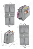 MORDESİGN Bebek Bakım Çanta Organizeri, 9 Cepli Çok Amaçlı Düzenleyici, Bag Organizer Serisi, Small - 4